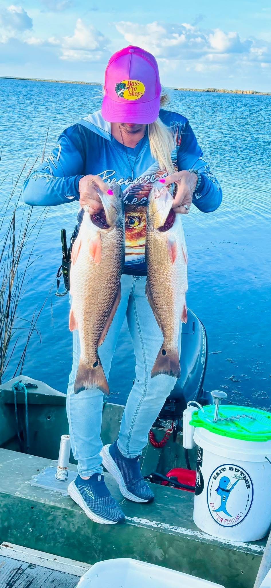 Wanda Stewart Fishing Louisiana